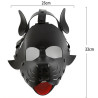 Kinky Puppy Masque Dog Pup Noir